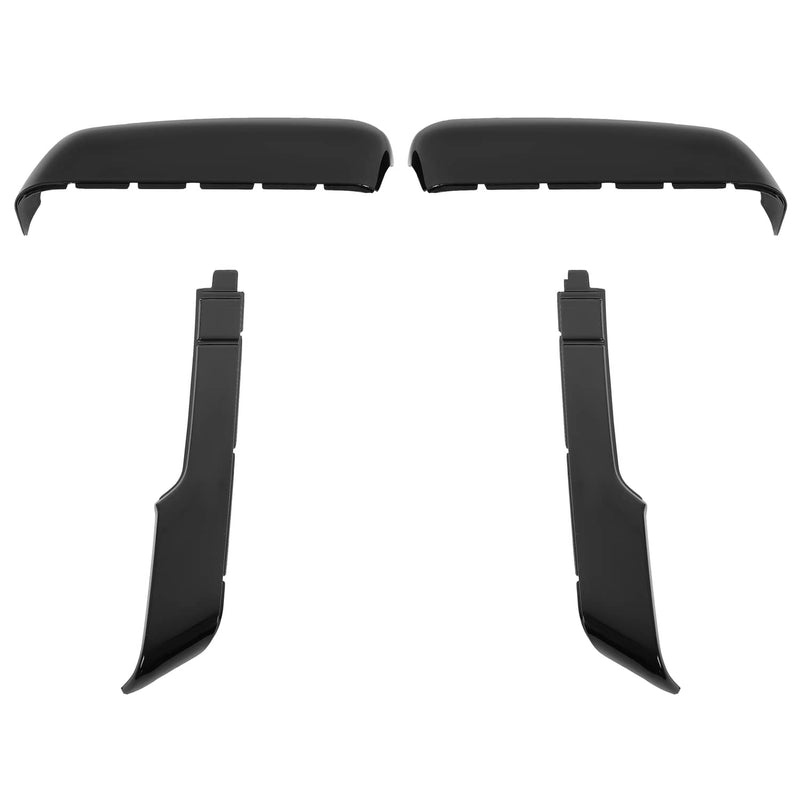 DURAFORCE Side Mirror Cover Caps for Chevy Silverado for GMC Sierra HD 2500 3500 2020-2024