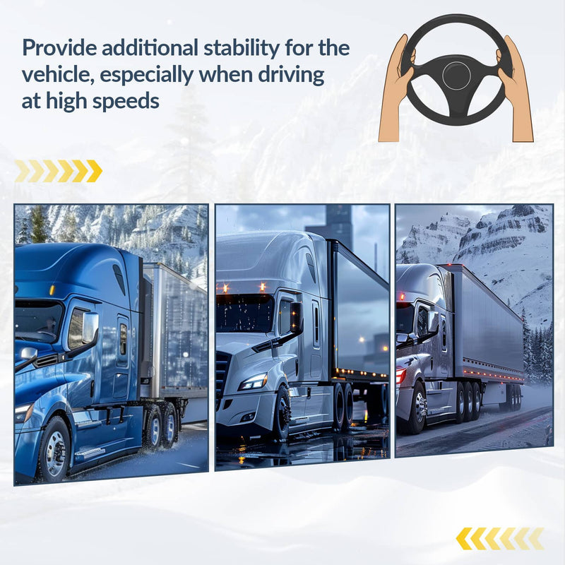 DURAFORCE Upper Cab Fairing Extension for Freightliner Cascadia 2008-2020 Left Driver Side