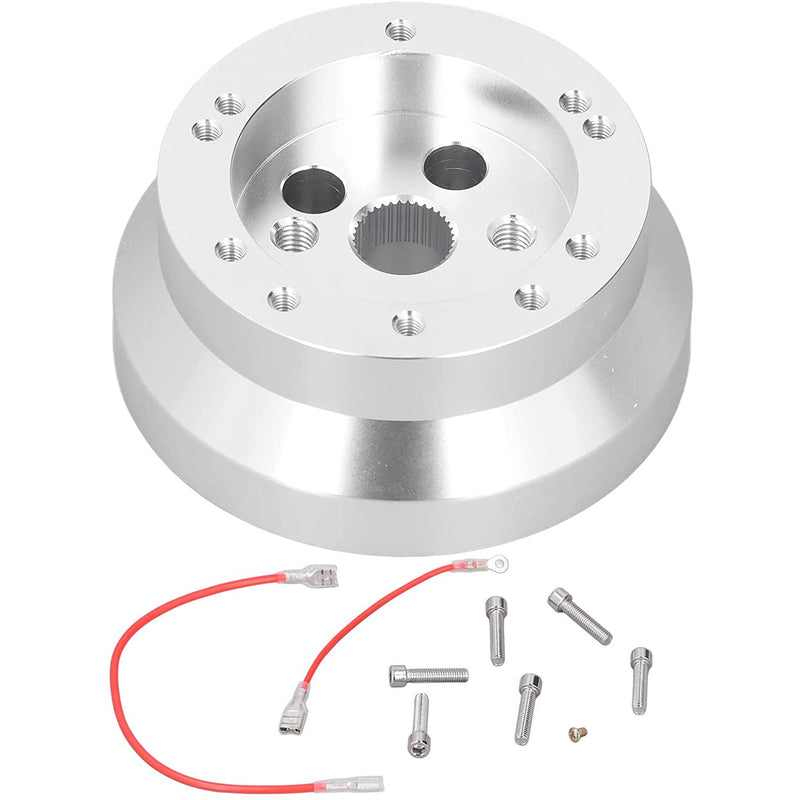 5 & 6 Hole Steering Wheel Polished Short Hub Adapter Ididit for GM