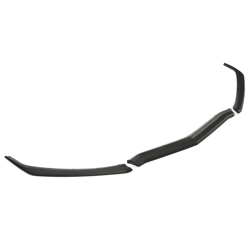 DURAFORCE Front Bumper Lip Side Skirts for Corvette C8 Z51 2020-2023 5VM Style Black