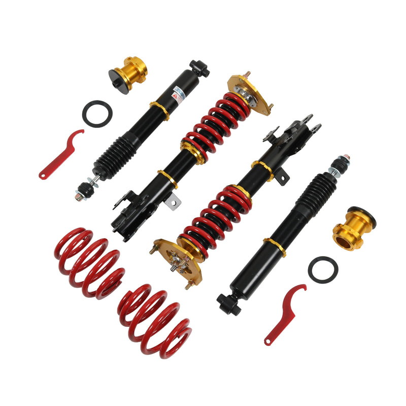 4Pcs Front Rear Full Coilovers Struts Shocks Kit for Scion TC AGT20 2011-2016