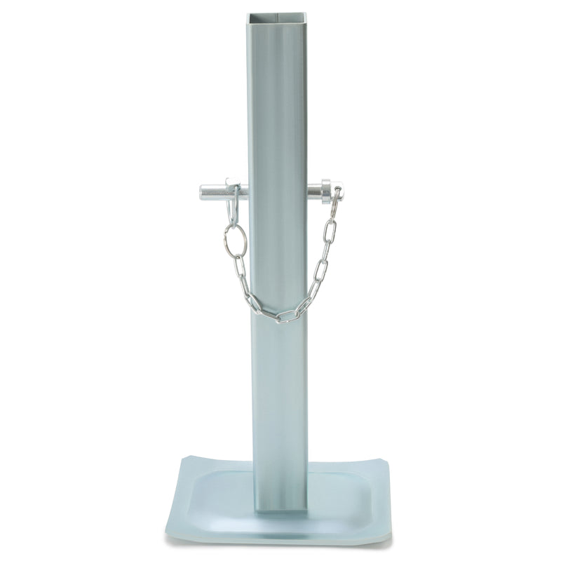 8000LBS Square Jack Drop Leg Stand for 2" Square Tube 5 Mounting Holes