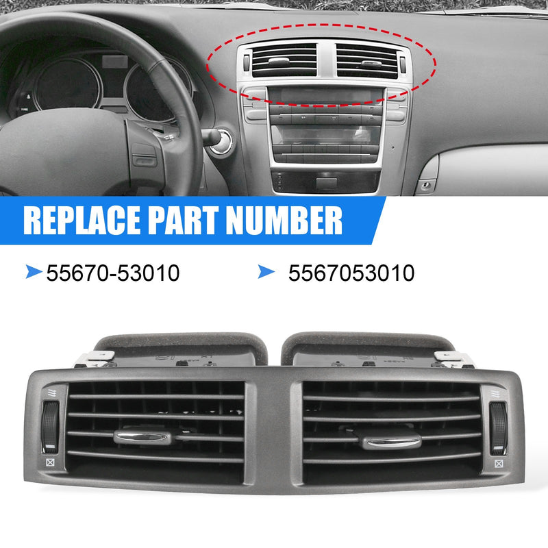 55670-53010 Instrument Panel AC Heater Air Vent for Lexus IS250 IS350