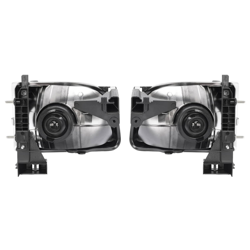 DURAFORCE White Headlights & Black Corner Light for Toyota Tacoma 2001 2002 2003 2004 4Pcs