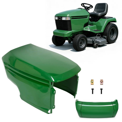 DURAFORCE Front Bumper Lower Upper Hood Kit for John Deere 325 335 345 GX255 AM132595