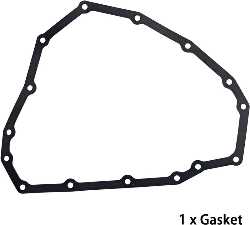 DURAFORCE 33010JF015 Transmission Oil Filter w/ Pan Gasket for Nissan Sentra Versa 2012-19