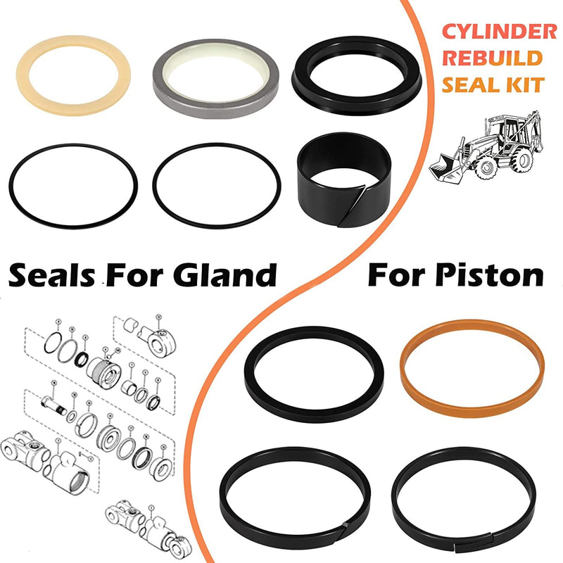 Hydraulic Cylinder Seal Kit for Case 580E 580SE 580SD Backhoe Whole Machine