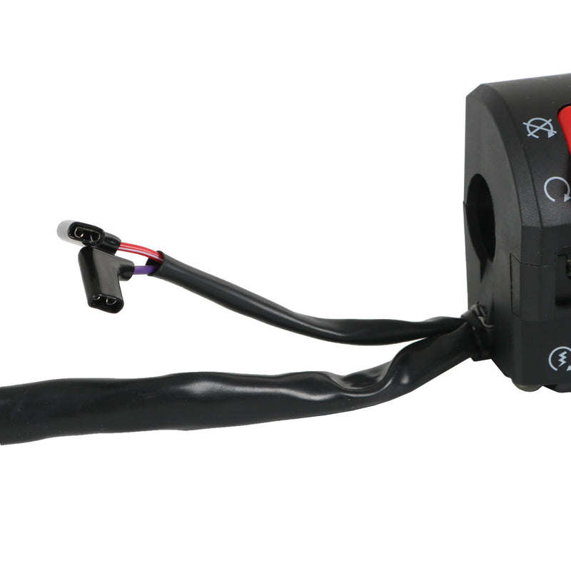 7/8" Handlebar Horn Turn Signal Fog Light Controller Switch for Motorcycle