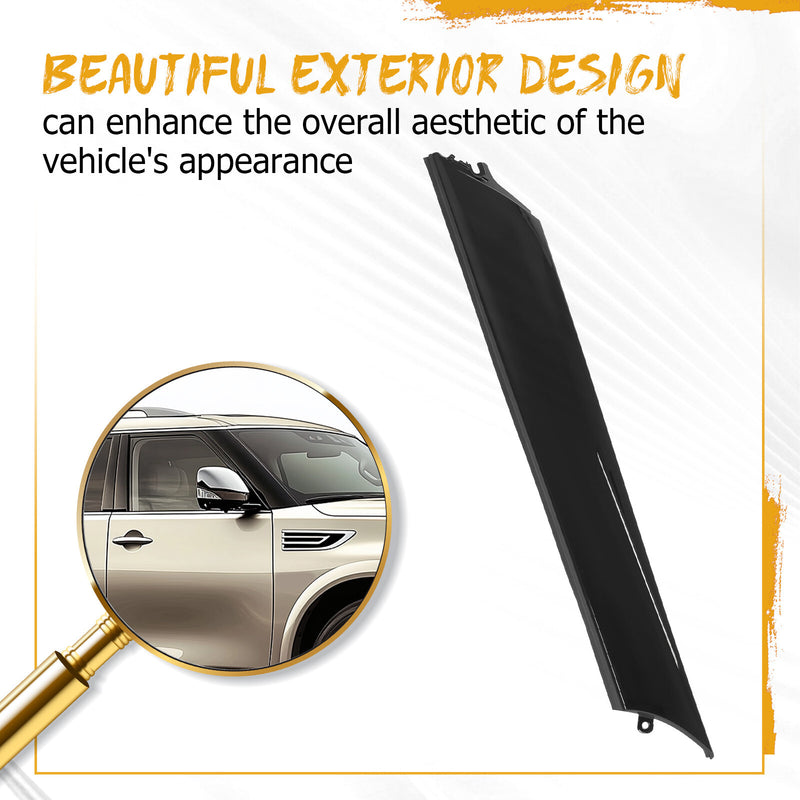 Right Side Windshield Trim for Infiniti QX56 QX80 for Nissan Armada