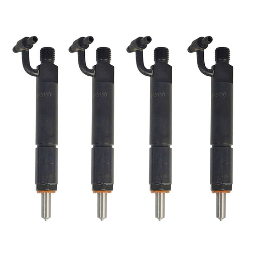 DURAFORCE 6202-13-3110 Fuel Injector for Komatsu 6D95 Nozzle Holder Spill Pipe 4 Pieces