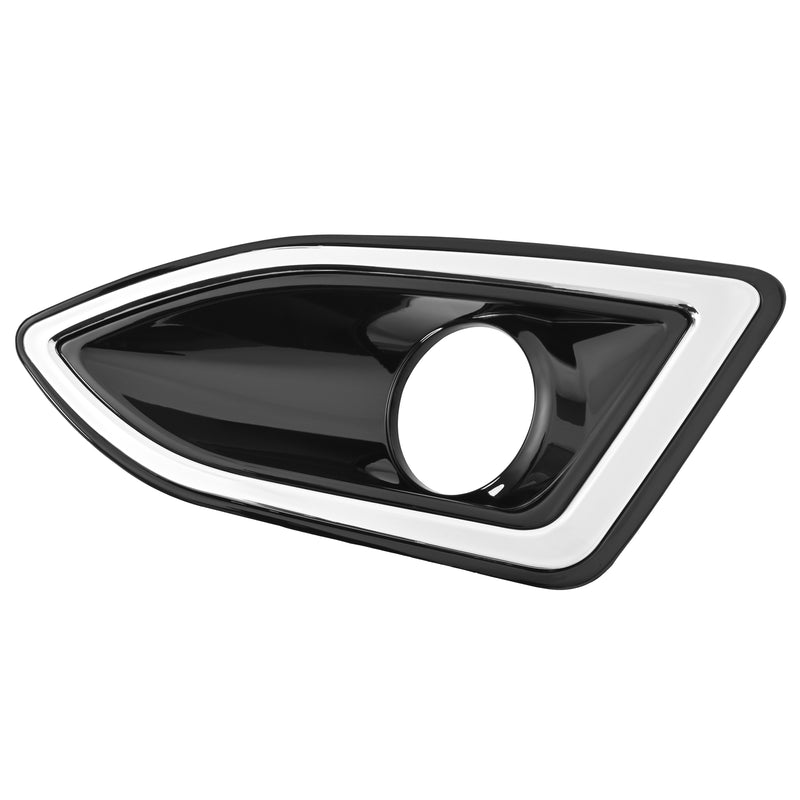 Fog Light Trim Bezel Cover for Ford Edge 2015-2018 Left Right Pair