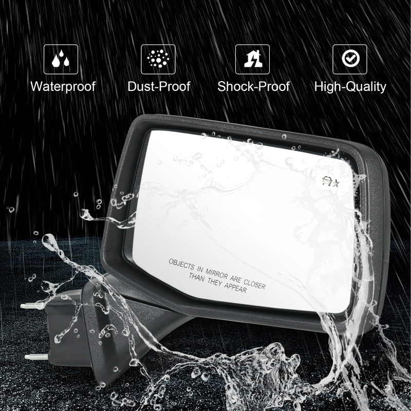 Right Passenger Side Door Mirror for 2019-24 Chevy Silverado 1500 Heated Power