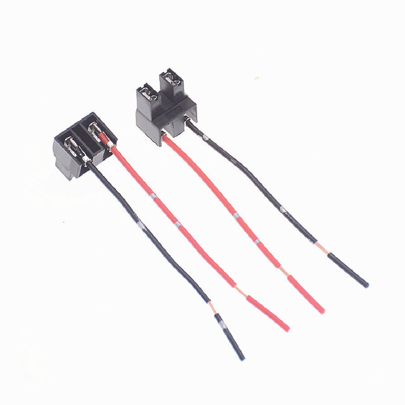 Wire Pigtail Female P A H7 Two Harness Head Light Low Beam Socket Plug Fit Lamp