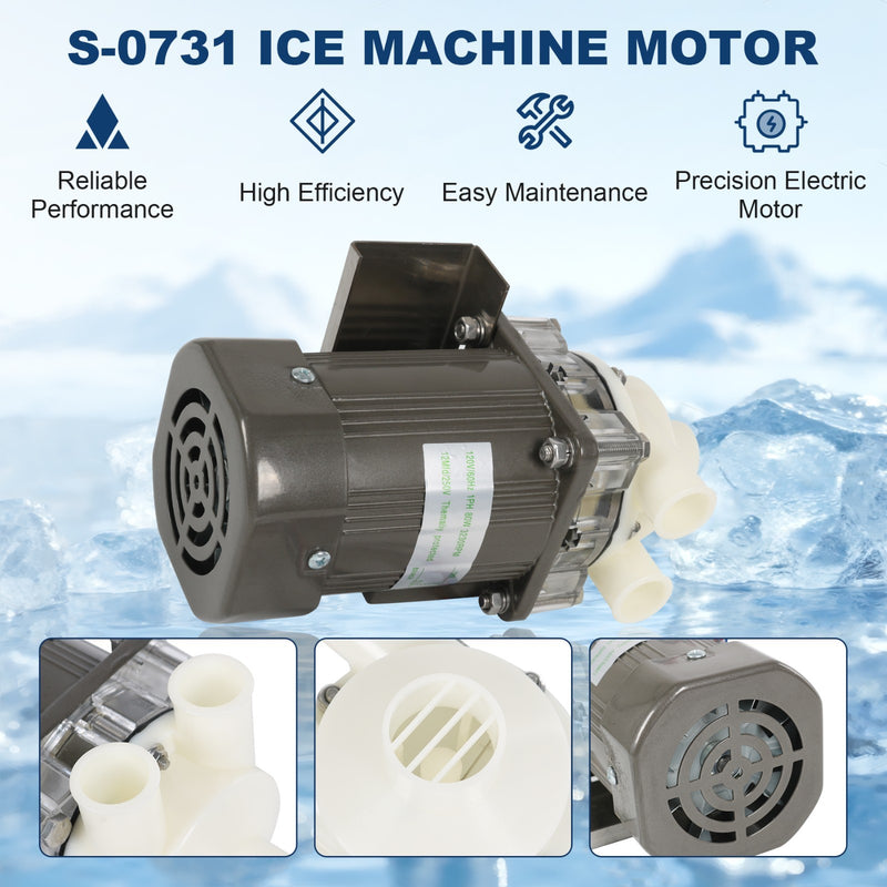 S-0731 Water Pump for Hoshizaki Ice Machine Motor Assembly Plate