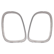 DURAFORCE Tail Light Ring Trim Bezel for Mini Cooper S F55 F56 2014-21 Driver Passenger