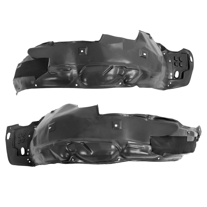 Front LH RH Inner Fender Liners With Insulation Foam for Honda Civic 2012-2015