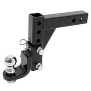 DURAFORCE 2" Receiver Trailer Hitch Ball Mount 9-1/2" Drop Tow Adjustable 7500lb