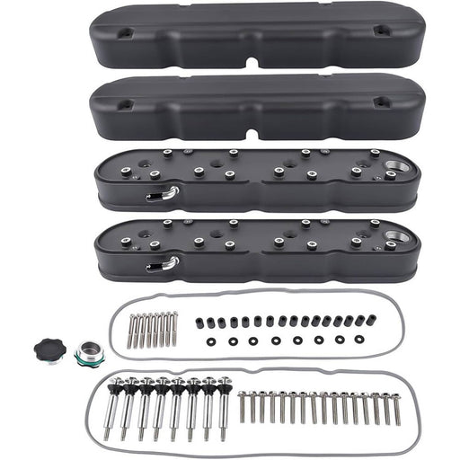 DURAFORCE Valve Covers with Coil Mounts LS1 LS2 LS3 LS6 LS7 for Chevy LS
