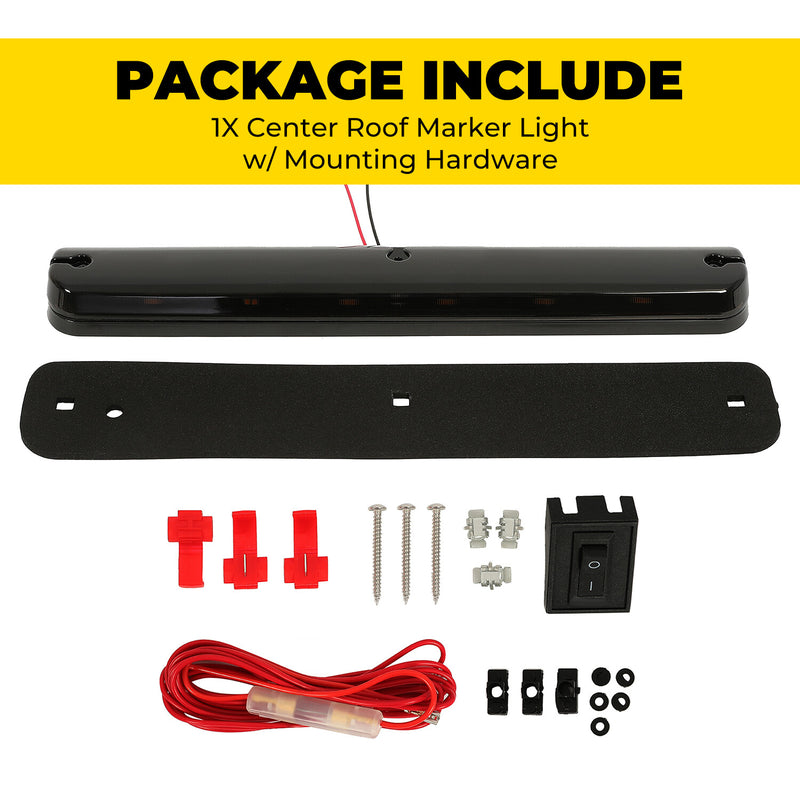 LED Roof Marker Cab Light for Chevrolet Silverado 2500HD 3500HD 2007-2021
