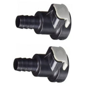 DURAFORCE 8838HF6 Universal Sprayless Marine Fuel Connector Female for 1/4 NPT 2pcs