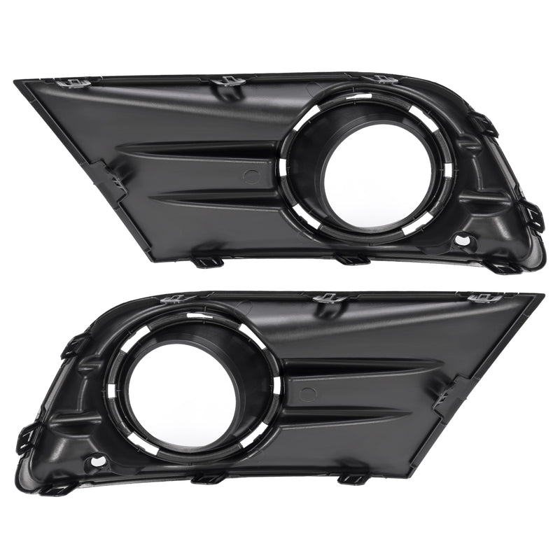 Pair Front Bumper Fog Light Lamp Cover Bezel Trim for Honda Pilot 2012-15 LH+RH
