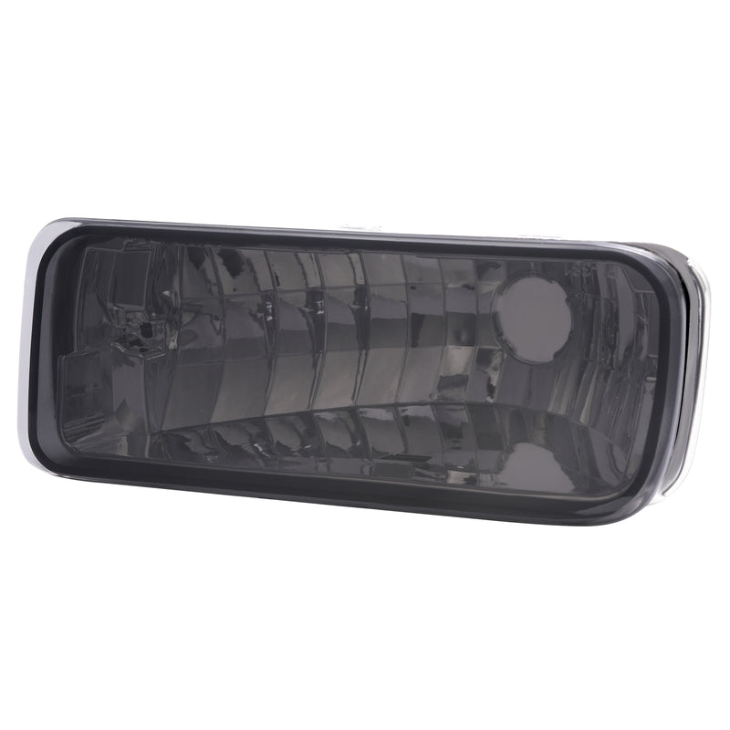 Smoke Lens Bumper Turn Signal Light Assembly for Chevy Camaro 1985-1992