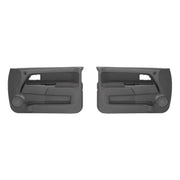 DURAFORCE Pair Inner Door Panels for Chevrolet/GMC Colorado Canyon 2004-2012 Graphite Gray