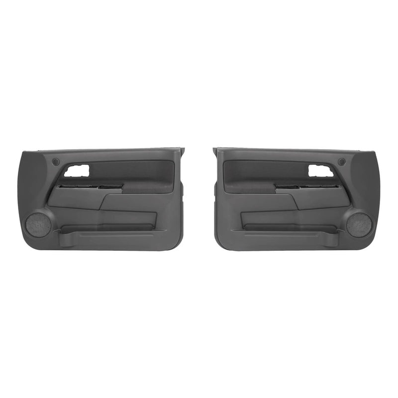 DURAFORCE Pair Inner Door Panels for Chevrolet/GMC Colorado Canyon 2004-2012 Graphite Gray