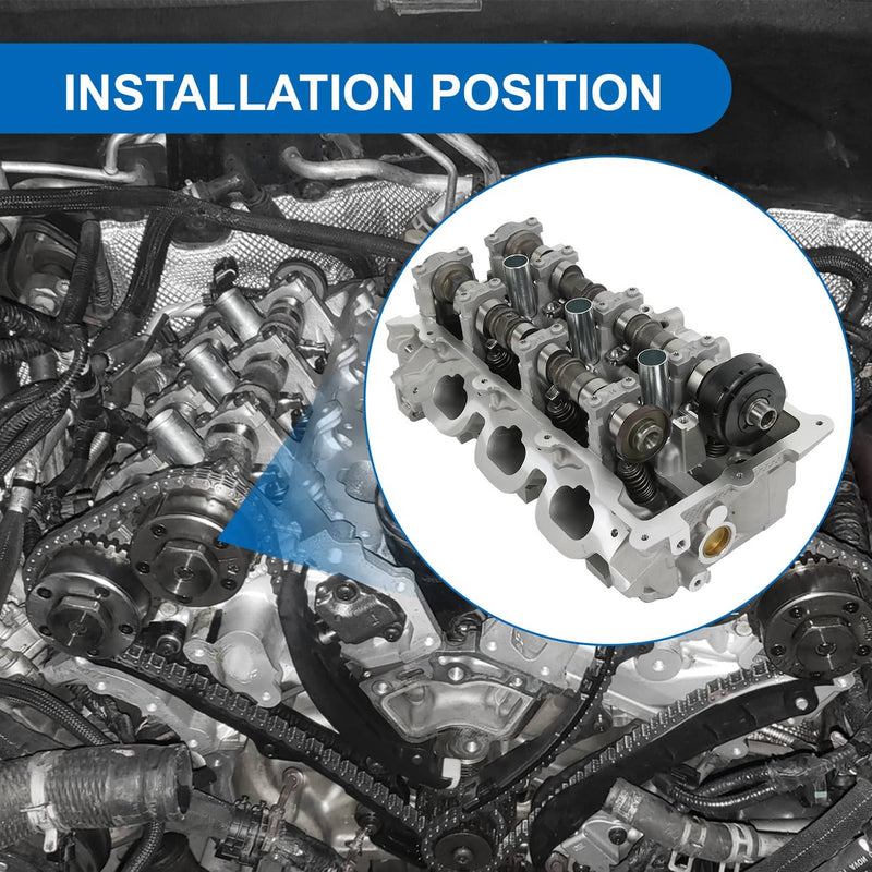 Cylinder Head Assembly Passenger Side w/ Camshafts for Dodge Chrysler Jeep 3.6L