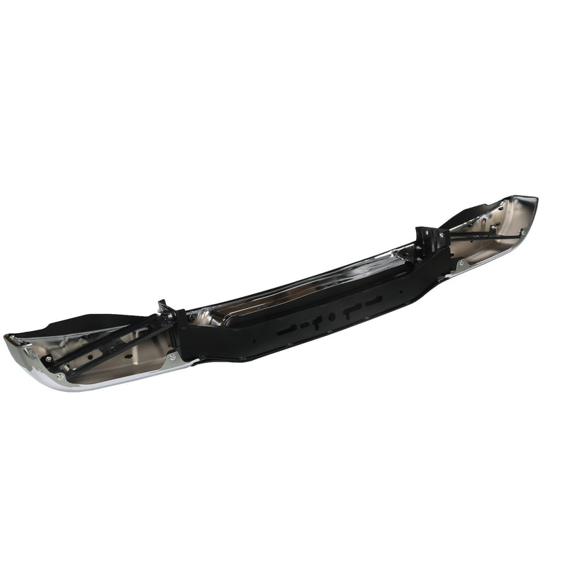 Rear Bumper Assembly for Nissan NV1500 NV2500 NV3500 2012-2021 W/O Sensor Chrome