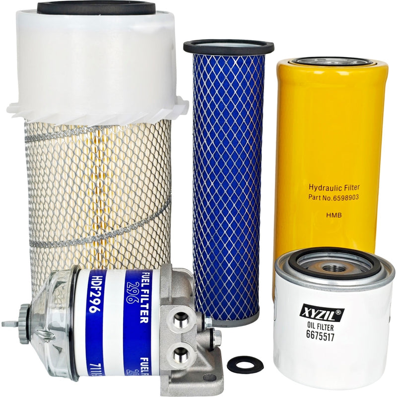 Maintenance Filter Kit Fit for Bobcat Loader Primary Secondary Oil Fuel HYD