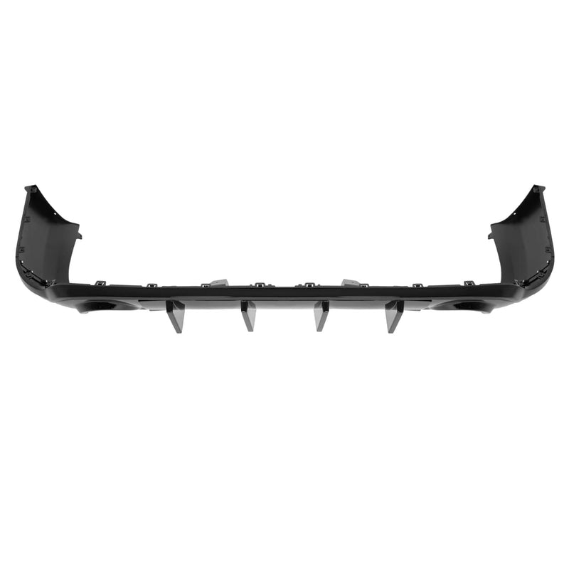 DURAFORCE Rear Bumper Diffuser Dual Exhaust for Dodge Durango 2011-2025 Glossy Black