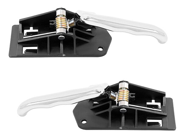 Interior Door Handles Chrome for GMC Sierra 1500 2002-06 Driver Passenger Side