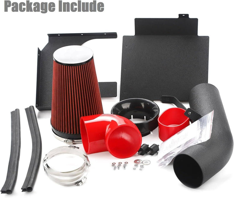 4" Cold Air Intake Kit with Filter for 99-06 GMC Chevy V8 4.8L 5.3L 6.0L