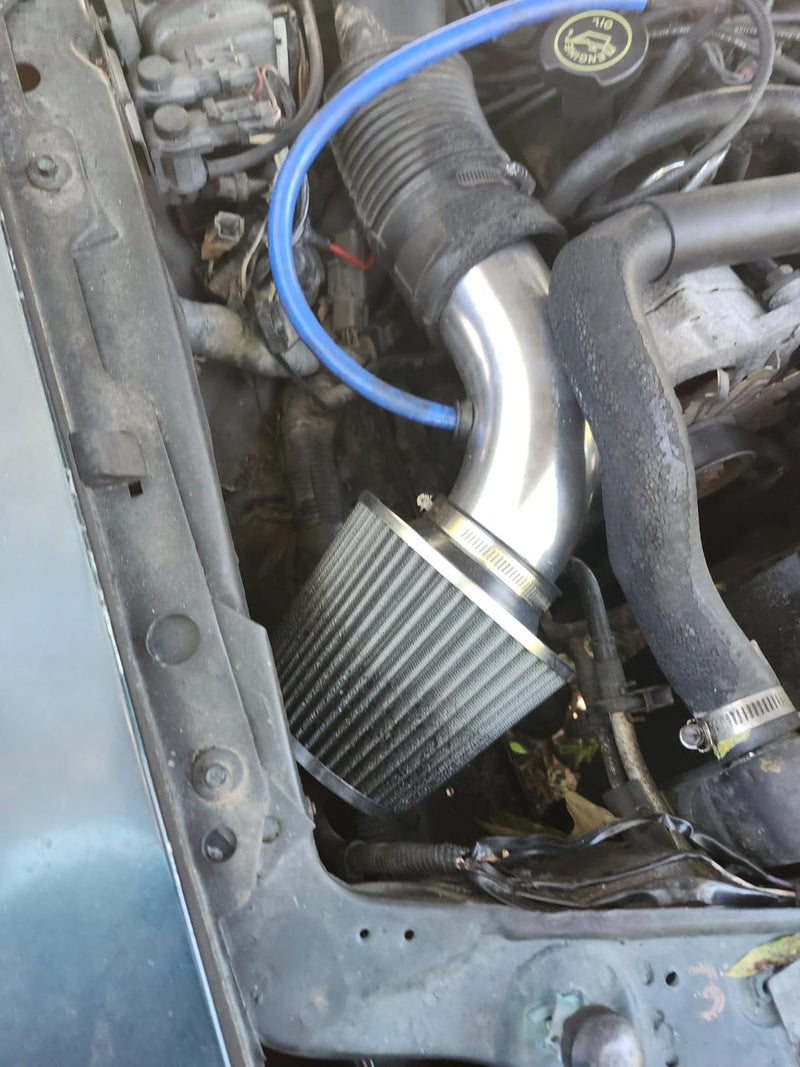 3" Cold Air Intake Filter Induction Kit Pipe Flow Hose System 76mm