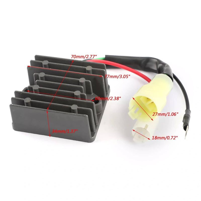 DURAFORCE 197-0001 6R3-81960-10-00 Voltage Regulator for Yamaha 115-225 HP