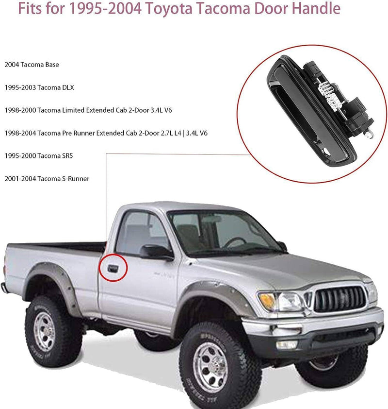 6921035020 Front Outside Outer Door Handles for Toyota Tacoma 1995-2004 1Set