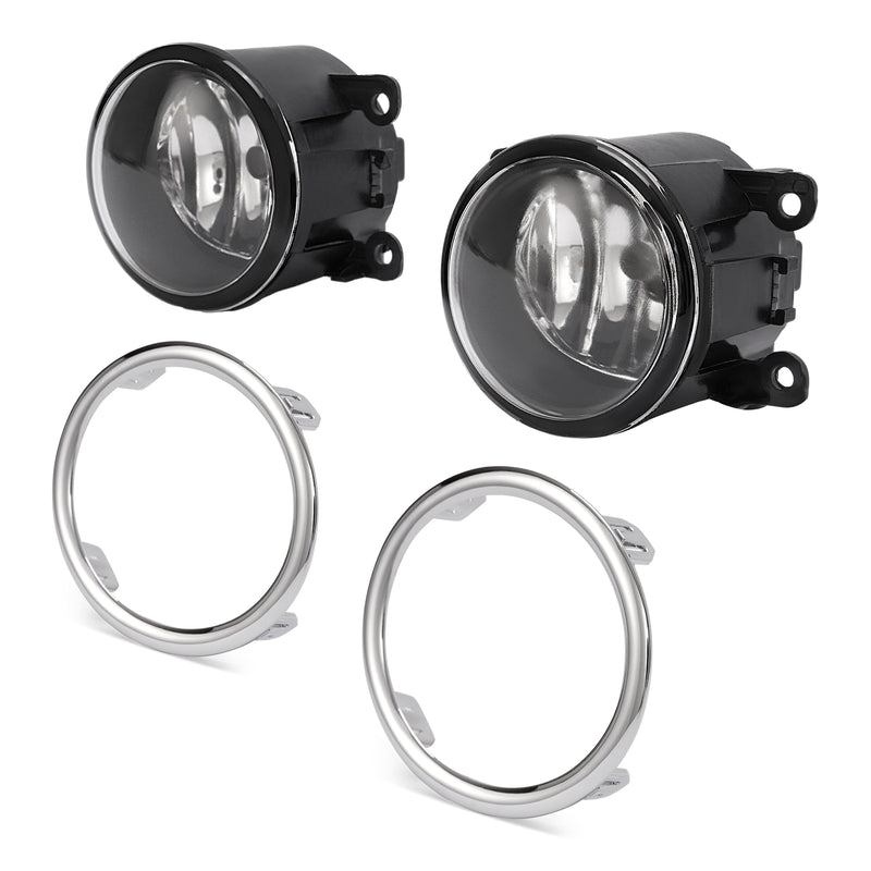 Clear Fog Lights With Ring Wiring Switch for Honda Pilot EX 2012-2015