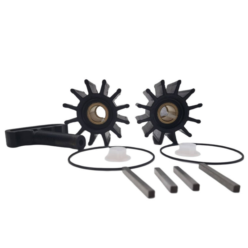 DURAFORCE 17000K Impeller Kits With Puller for Sherwood Cummins Caterpillar 2 Sets