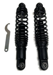 DURAFORCE Rear Suspension Shocks 13 Inch Black for Harley Davidson Road Glide 3 1998 2023