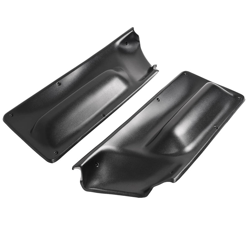DURAFORCE Door Panel Inserts for VW Volkswagen Beetle 2003-2010 Black Left And Right Pair