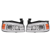 DURAFORCE LED DRL Projector Headlights for Dodge Charger 2006-2010 Left Right
