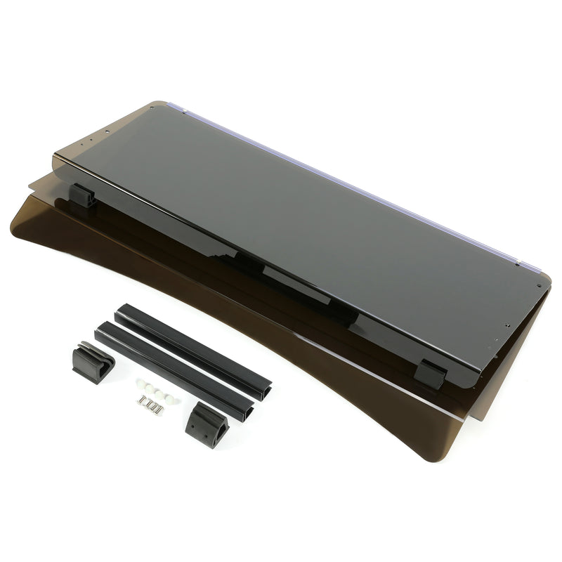 Folding Tinted Windshield Windscreen for EZGO Express S4 L4 Golf Cart