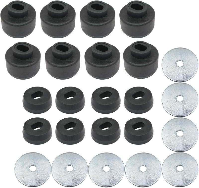 7-141 Body Cab Mount Bushing Kits for 1999-2014 Chevy Silverado 1500 GMC Sierra