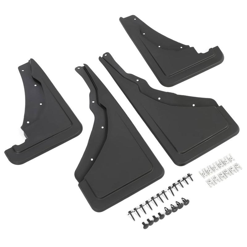 DURAFORCE Front Rear Mud Flaps Splash Guards for Ford Bronco Sport 2021 22 2024 Set of 4
