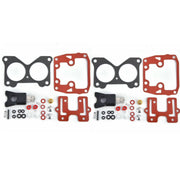 DURAFORCE 439076 398526 Carburetor Repair Kit for OMC BRP Johnson Evinrude 2Pcs