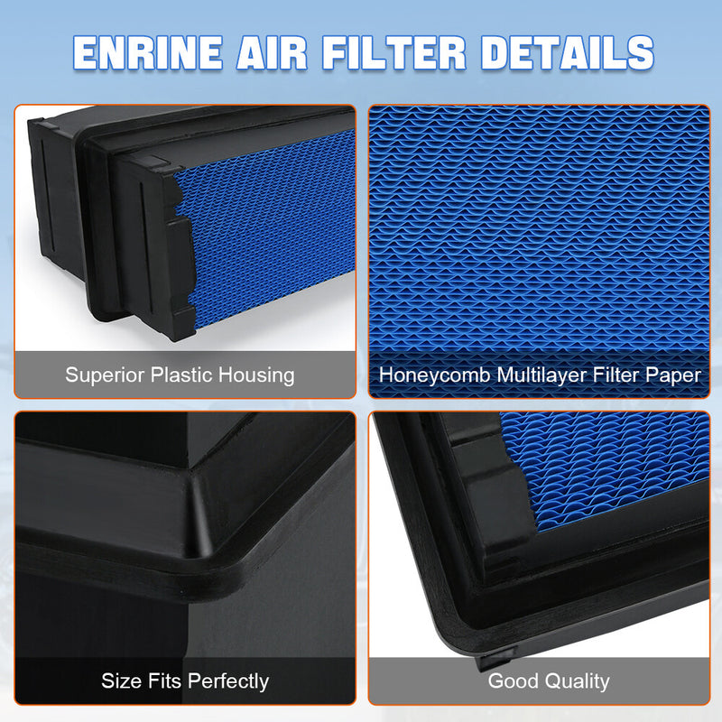 DURAFORCE P621725 Engine Air Filter Fit for Kenworth T680 T880, Peterbilt 567 579 Replaces