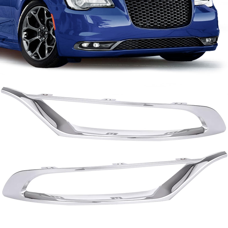 CH1038165 Fog Light Trims Driver Passenger Side for Chrysler 300 2015-2024
