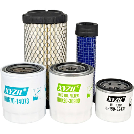 DURAFORCE 77700-01818 Maintenance Filter Kit for Kubota RTV500 S/N 19024 Utility Vehicle