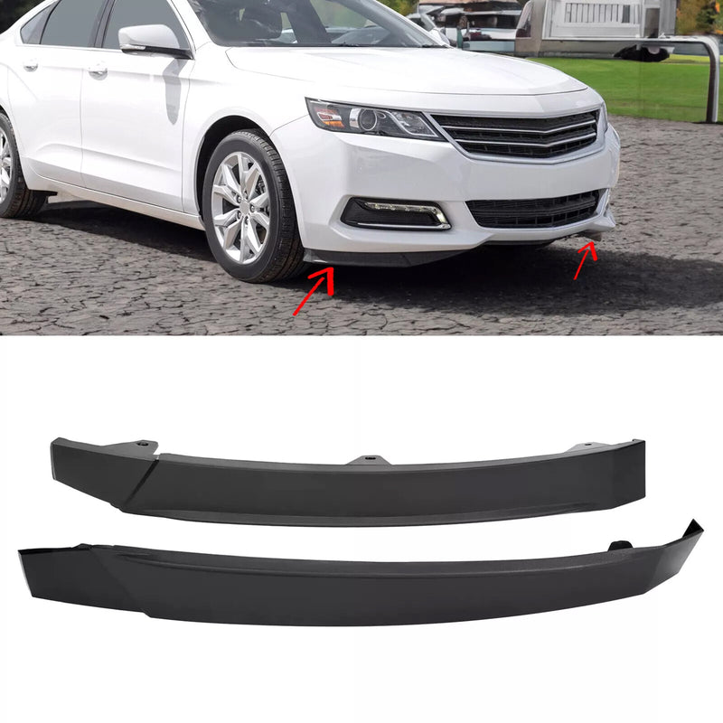 Valance Set for Chevrolet Impala 2014-2020 2018 Front Driver Passenger